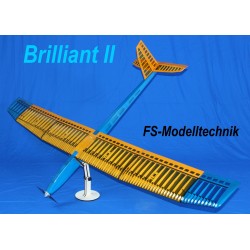 Brilliant II - Elektrosegler Holzbausatz